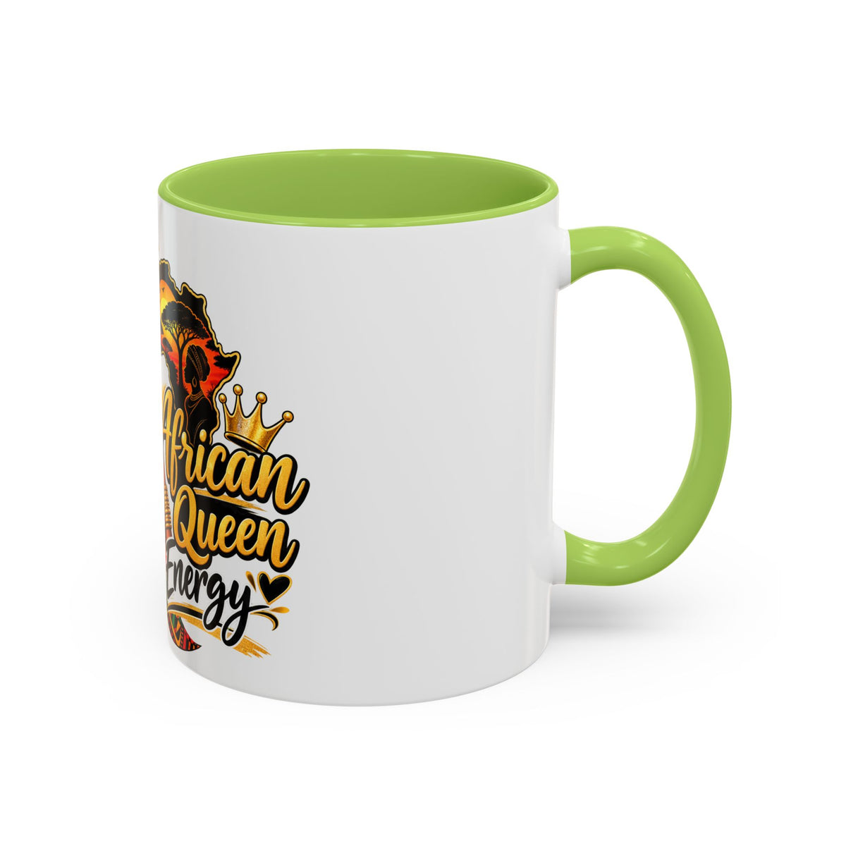 African Queen Energy Accent Coffee Mug – 11/15oz