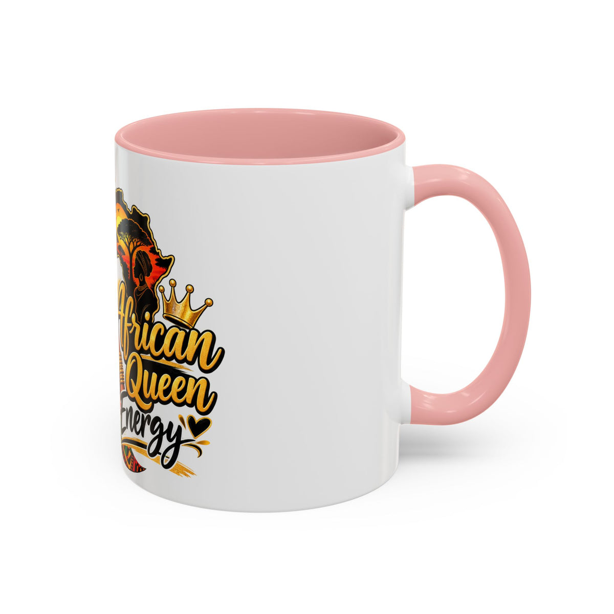 African Queen Energy Accent Coffee Mug – 11/15oz
