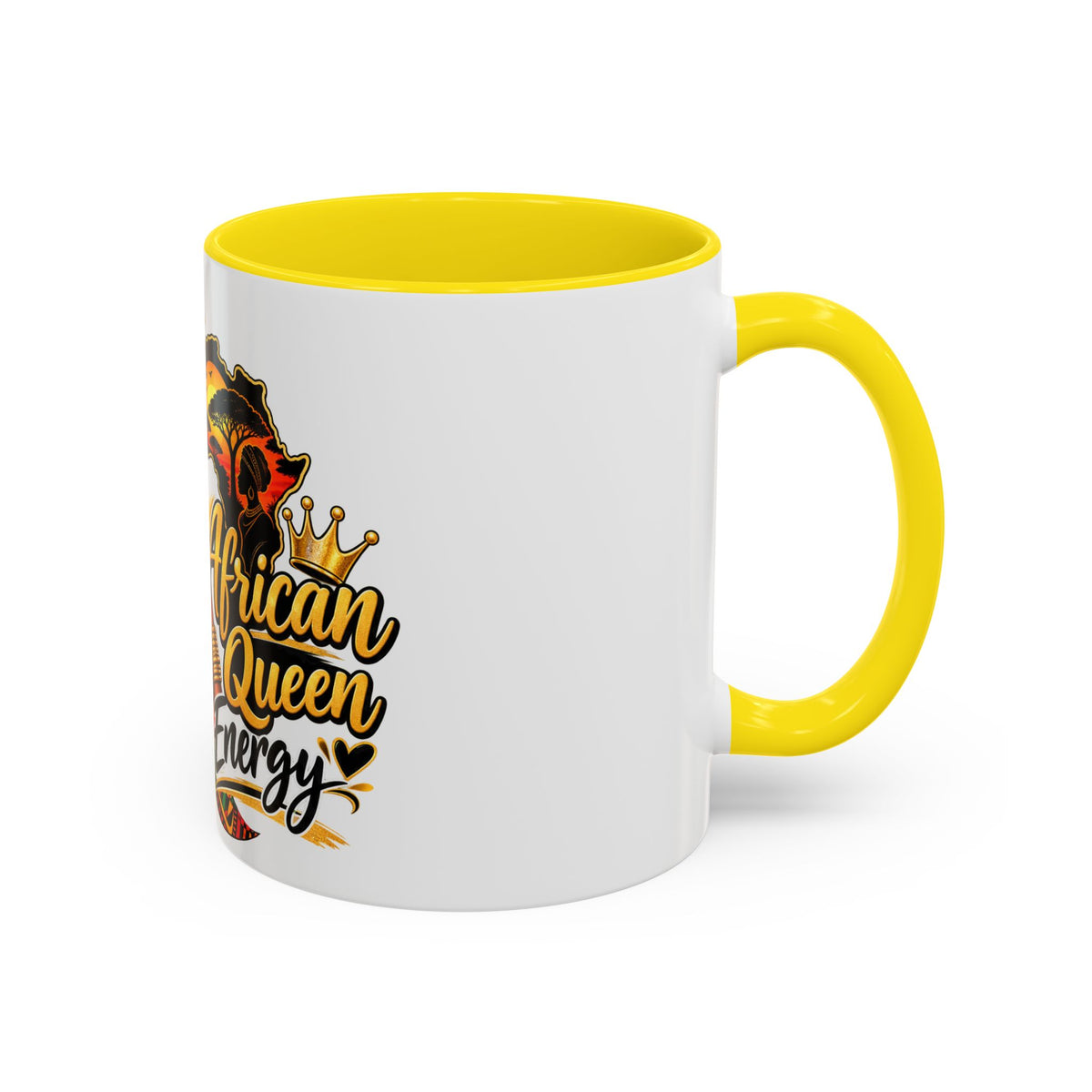 African Queen Energy Accent Coffee Mug – 11/15oz