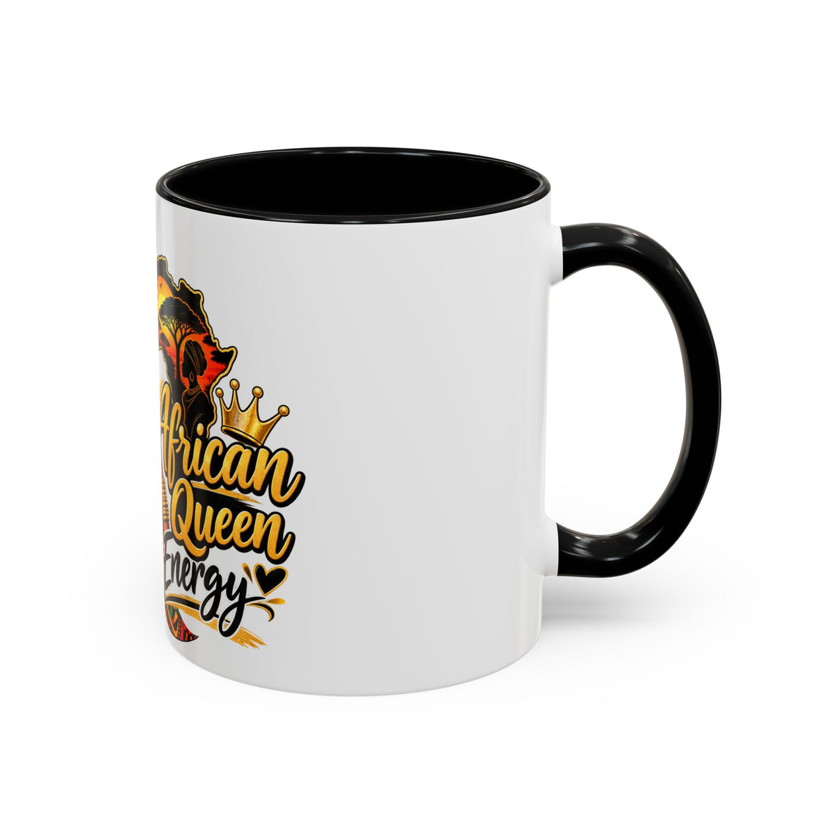 African Queen Energy Accent Coffee Mug – 11/15oz