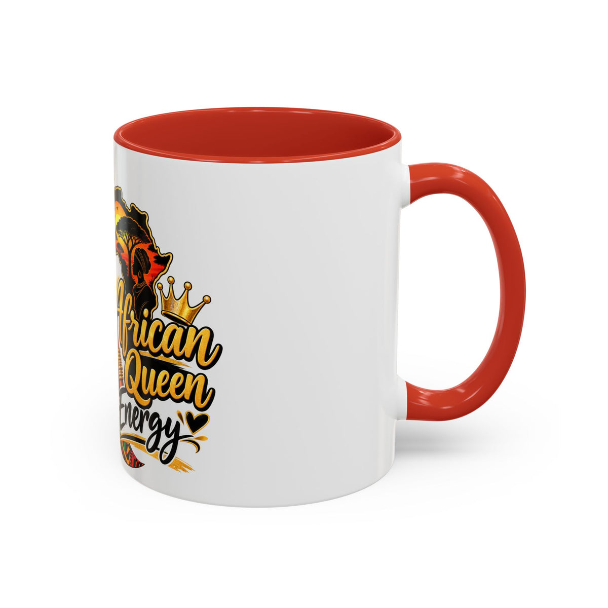 African Queen Energy Accent Coffee Mug – 11/15oz